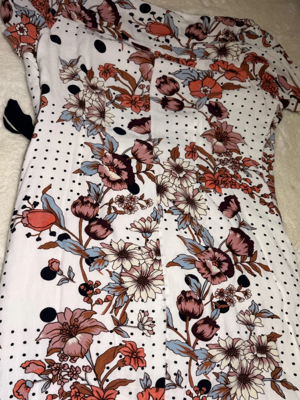 Maeve by Anthropologie Aubrey Floral Wrap Style Women’s Dress Size 14 - Picture 10 of 10